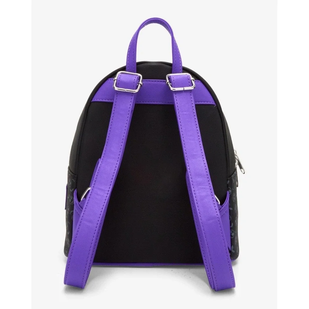 Loungefly Nightmare Before Christmas Jack‎ & Sally Pumpkin Frame Backpack WALLET